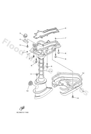 Diagram for UPPER CASING