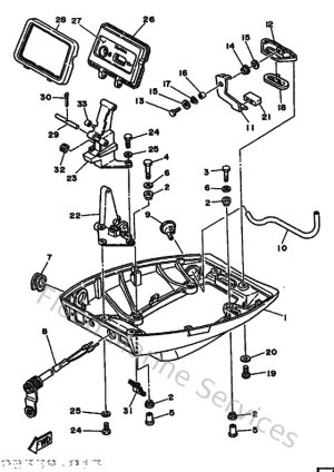 Diagram for Bottom Cowling