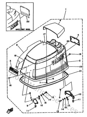 Diagram for Top Cowling