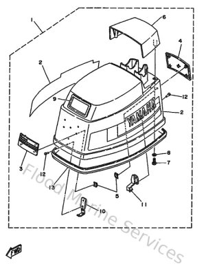 Diagram for Top Cowling