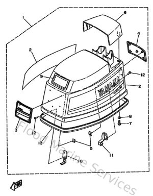 Diagram for Top Cowling