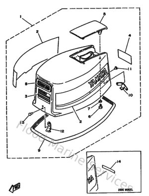 Diagram for Top Cowling