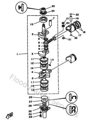 Diagram for Crankshaft & Piston