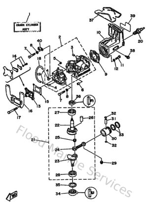 Diagram for Cylinder & Crankcase