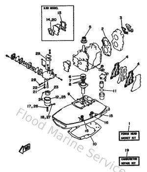 Diagram for Repair Kit 1