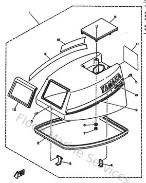Diagram for Top Cowling