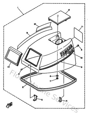 Diagram for Top Cowling