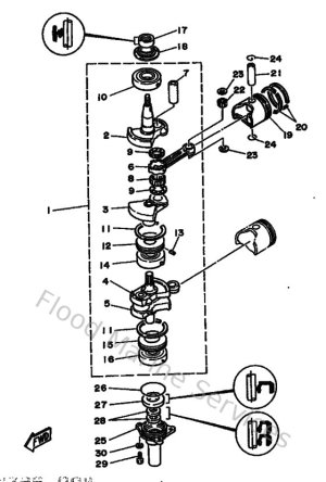 Diagram for Crankshaft & Piston