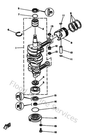 Diagram for Crankshaft & Piston