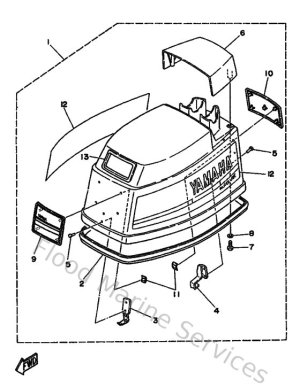 Diagram for Top Cowling