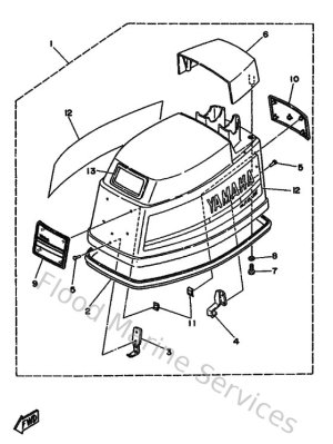 Diagram for Top Cowling