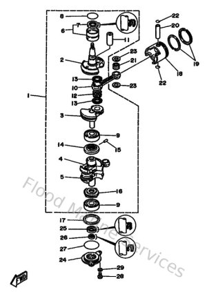 Diagram for Crankshaft & Piston