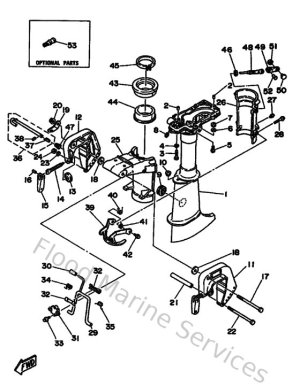 Diagram for Upper Casing & Bracket