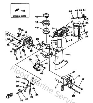 Diagram for Upper Casing & Bracket
