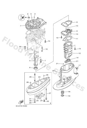 Diagram for UPPER CASING