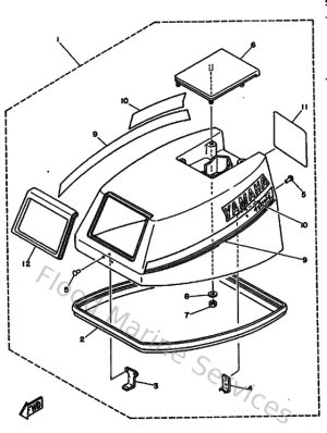 Diagram for Top Cowling