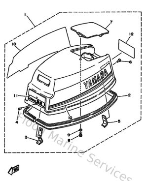 Diagram for Top Cowling