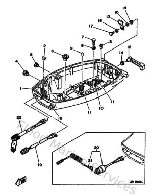 Diagram for Bottom Cowling