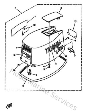 Diagram for Top Cowling