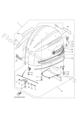 Diagram for TOP COWLING 2
