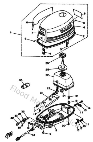 Diagram for Cowling & Fuel