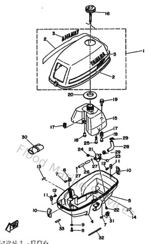 Diagram for Cowling & Fuel