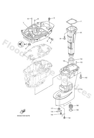 Diagram for UPPER CASING
