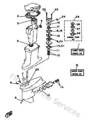Diagram for Repair Kit 2