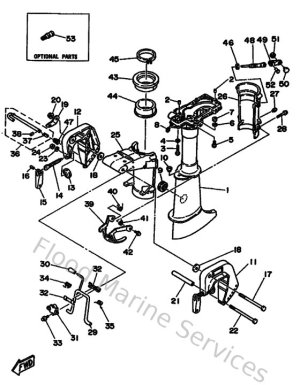 Diagram for Upper Casing & Bracket