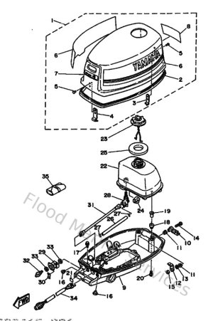 Diagram for Cowling & Fuel
