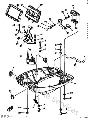 Diagram for Bottom Cowling