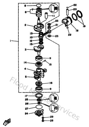 Diagram for Crankshaft & Piston