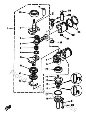 Diagram for Crankshaft & Piston