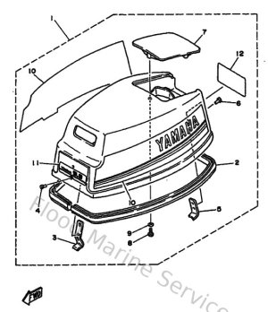 Diagram for Top Cowling