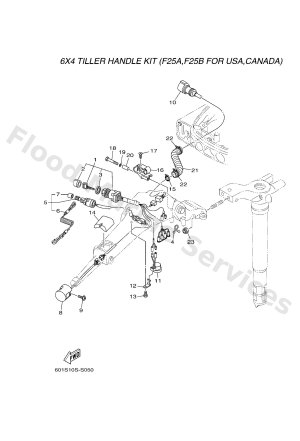 Diagram for TILLER HANDLE KIT 2