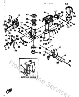 Diagram for Upper Casing & Bracket