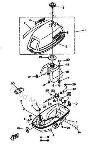 Diagram for Cylinder & Crankcase