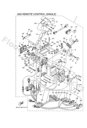 Diagram for DBW REMOTE CONTROL 1 (SINGLE)
