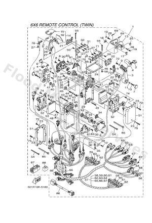Diagram for DBW REMOTE CONTROL 2 (TWIN)