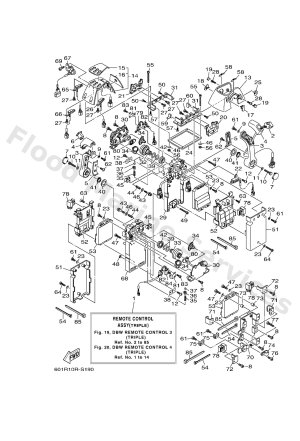 Diagram for DBW REMOTE CONTROL 3 (TRIPLE)