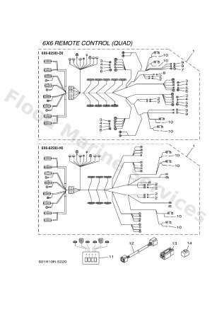 Diagram for DBW REMOTE CONTROL 6 (QUAD)