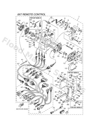 Diagram for DBW REMOTE CONTROL 7 (6X7)