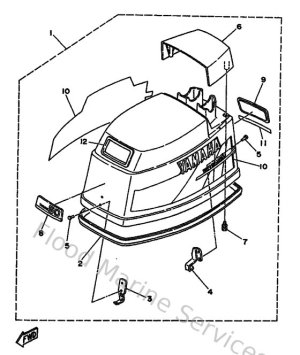 Diagram for Top Cowling