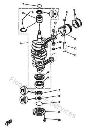 Diagram for Crankshaft & Piston