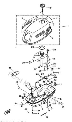 Diagram for Capot, Section Dalimentation