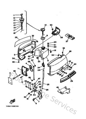 Diagram for Cowling & Fuel