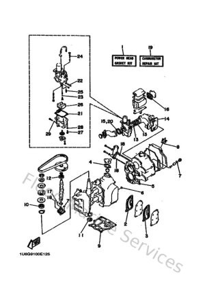 Diagram for Repair Kit 1