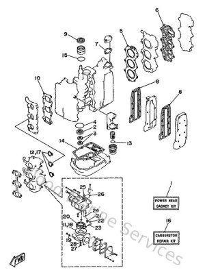Diagram for Repair Kit 1