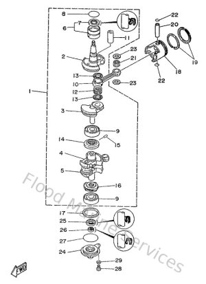 Diagram for Crankshaft & Piston