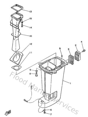 Diagram for Upper Casing